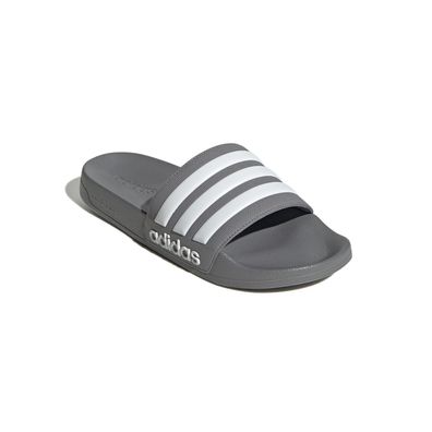 adidas Unisex Adilette SHOWER Badeschuhe Badelatsche Slipper Sandale Grau
