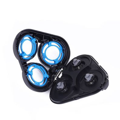 Scherkopf für Philips S5000 S5370 S5571 S5420 S5140 S5078 schwarz