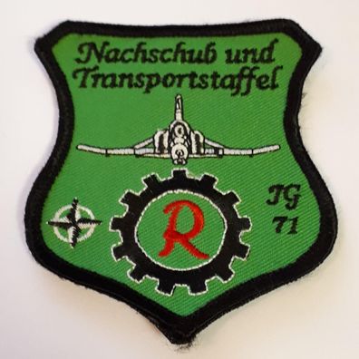 Bundeswehr Aufnäher Jagdgeschwader 71 Richthofen Nachschub- und Transportstaffel