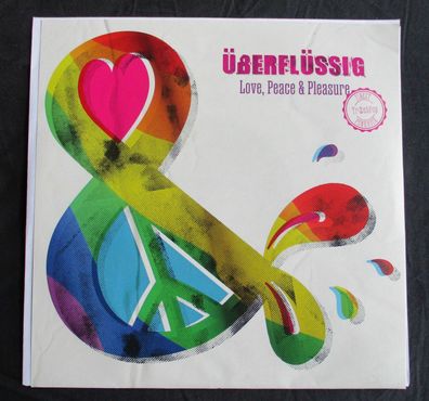 Überflüssig - Love, Peace & Pleasure Vinyl EP, farbig