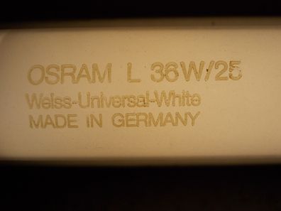Länge 120cm ohne Stifte 121 122 cm inklusive Stifte Lampe Osram ersetzt Typ L 36w/25