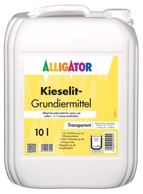 Alligator Kieselit-Grundiermittel 10 Liter transparent