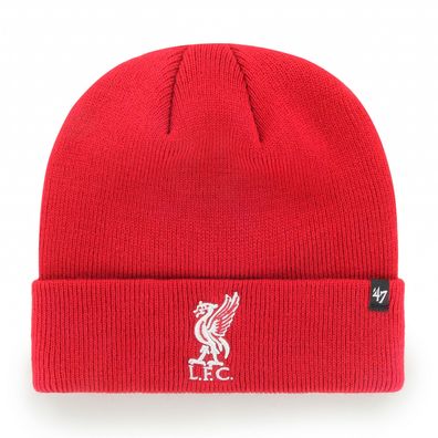 Liverpool FC Wollmütze Mütze EPL LFC Raised Rot knit hat 195000542244