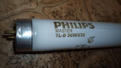 PHiLiPs Master TL-D 36w/830 Made in HoLLand M8 CE 120 121 121,4 cm