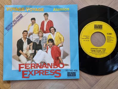 Fernando Express - Voyage-Voyage 7'' Vinyl SUNG IN GERMAN/ CD Desireless