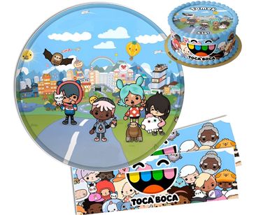 Essbar Toca Life Word Gabi Torte Tortenbild Fototorte Zuckerbild Geburstag2