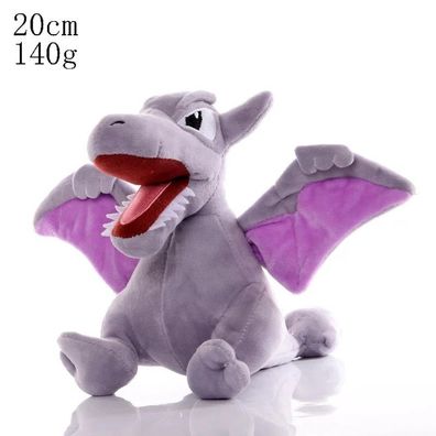 Aerodactyl Plüschtier 20 cm - Pokémon Kuscheltier - Weiches Spielzeug