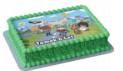 Essbar Toca Life Word Gabi Tortenaufleger Torte Tortenbild Geburtstag Zuckerbild 01