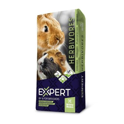 Witte Molen Expert Premium Zwergkaninchen 15 kg Kaninchenfutter mit Alfalfa