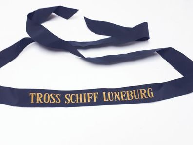 Bundeswehr Marine Mützenband Tross Schiff Lüneburg