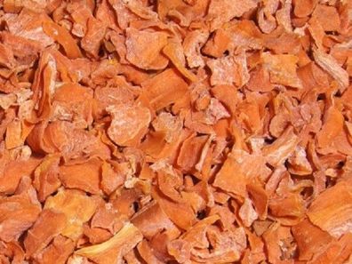 B.A.R.F. Karottenstücke 4 kg getrocknete Karotten Würfel für Hunde zum BARF en