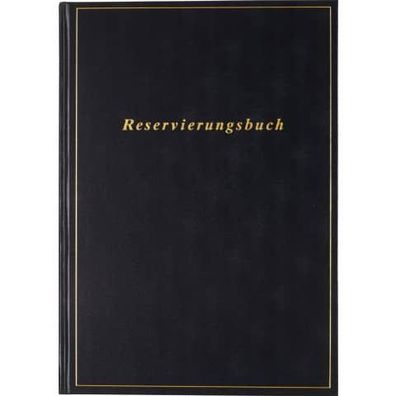 rido idé Reservierungsbuch, 2023 Tag auf 1 Seite, schwarz