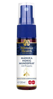 Manuka Health - Mund- und Rachenspray MGO 400 - 20 ml - Natürliche Mundpflege