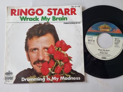 Ringo Starr - Wrack my brain 7'' Vinyl Germany/ The Beatles/ George Harrison