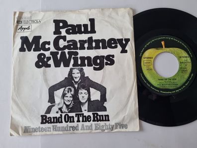 Paul McCartney & Wings - Band on the run 7'' Vinyl Germany/ The Beatles