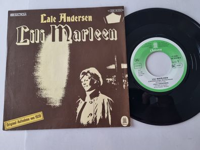 Lale Andersen - Lili Marleen Original-aufnahme VON 1939 7'' Vinyl Germany