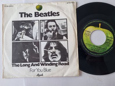 The Beatles - The long and winding road 7'' Vinyl Germany