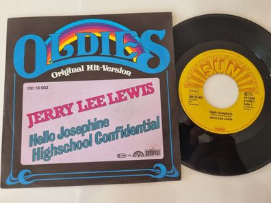 Jerry Lee Lewis - Hello Josephine/ Highschool confidential 7'' Vinyl Germany