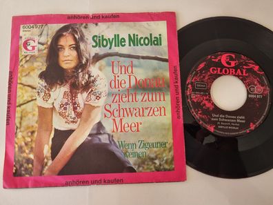 Sibylle Nicolai - Und die Donau zieht zum Schwarzen Meer 7'' Vinyl Germany