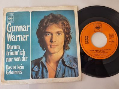 Gunnar Warner - Darum träum' ich nur von dir 7'' Vinyl Germany