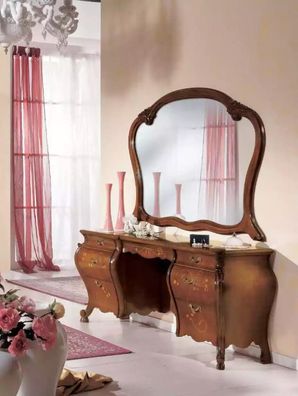 Schminktisch Set Spiegel Schlafzimmer Möbel Anrichte Kommode Design 2tlg