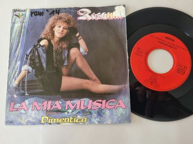 Rosanna Rocci - La mia musica 7'' Vinyl Germany FIRST SINGLE