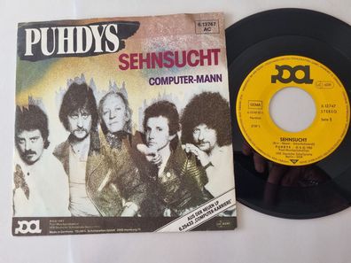 Puhdys - Sehnsucht 7'' Vinyl Germany