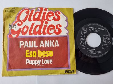 Paul Anka - Eso beso/ Puppy love 7'' Vinyl Germany
