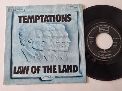 The Temptations - Law of the land 7'' Vinyl Germany