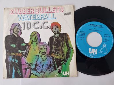 10 CC/ C.C. - Rubber bullets 7'' Vinyl Germany