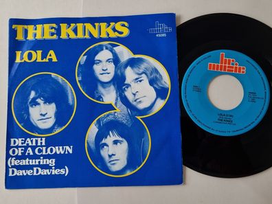 The Kinks/ Dave Davies - Lola/ Death of a clown 7'' Vinyl Holland