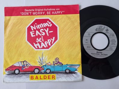 Hugo Egon Balder - Nimm's easy - sei happy 7'' Vinyl/ CV Bobby McFerrin