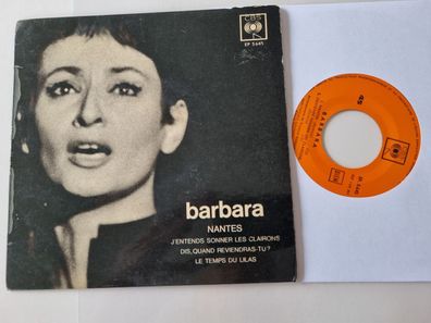 Barbara - Nantes 7'' Vinyl EP France