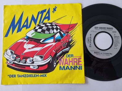 Der wahre Manni - Manta 7'' Vinyl Germany