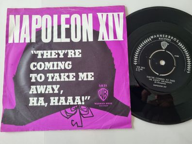 Napoleon XIV - They're coming to take me away, ha, haaa! 7'' Vinyl Holland