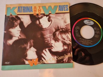 Katrina and the Waves - Walking on sunshine 7'' Vinyl Germany