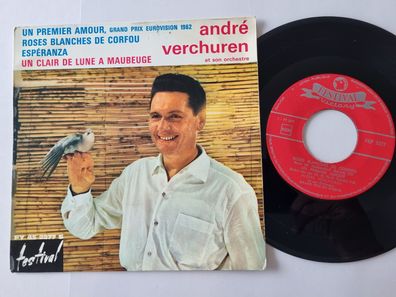 Andre Verchuren - Un premier amour 7'' Vinyl France Eurovision 1962