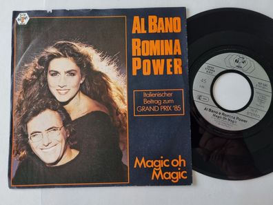 Al Bano & Romina Power - Magic oh magic 7'' Vinyl Germany Eurovision 1985