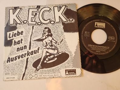K.E.C.K. - Liebe hat nun Ausverkauf 7'' Vinyl Germany