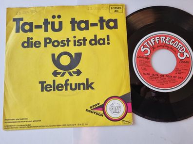 Telefunk - Ta-tü, ta-ta, die Post ist da! 7'' Vinyl Germany