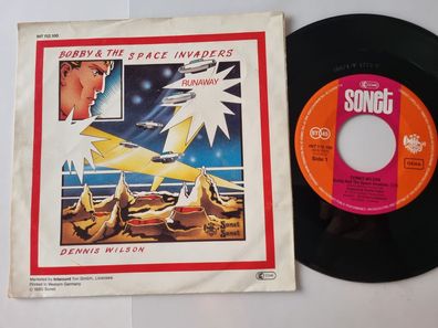 Dennis Wilson - Bobby and the space invaders 7'' Vinyl Germany