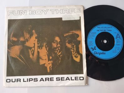Fun Boy Three - Our lips are sealed 7'' Vinyl UK