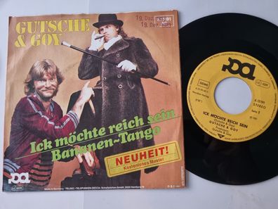 Gutsche & Goy - Ich möchte reich sein 7'' Vinyl Germany
