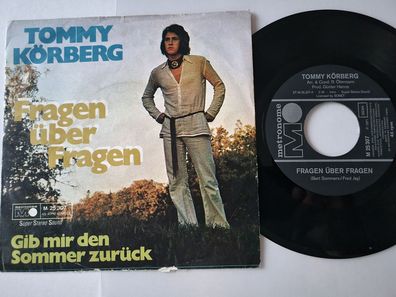 Tommy Körberg - Fragen über Fragen 7'' Vinyl Germany SUNG IN GERMAN