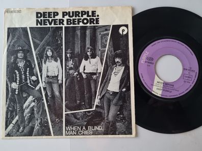 Deep Purple - Never before 7'' Vinyl Germany