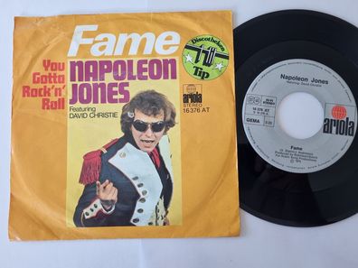 Napoleon Jones/ David Christie - Fame 7'' Vinyl Germany