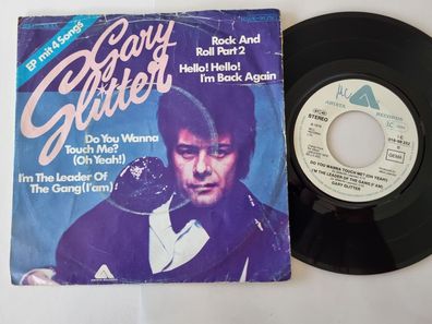 Gary Glitter - Rock and Roll/ I'm the leader of the gang 7'' Vinyl EP Germany
