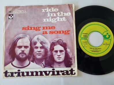 Triumvirat - Ride in the night 7'' Vinyl Germany