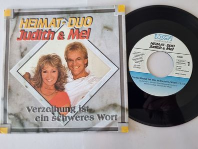 Heimat-Duo Judith & Mel - Verzeihung ist ein schweres Wort 7'' Vinyl Germany