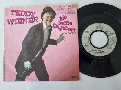 Teddy Wiener - Ich heisse Dagobert 7'' Vinyl Germany